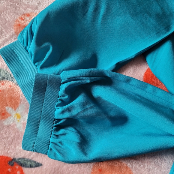 SCRUBLETICS teal women's scrub jogger pants size XL - Picture 2 of 4